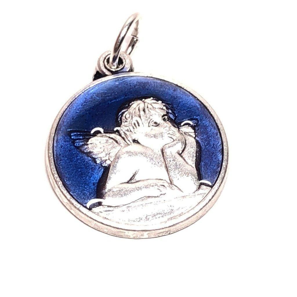 Guardian Angel Catholic Medal / Charm  Pendant Blessed by Pope | Catholically