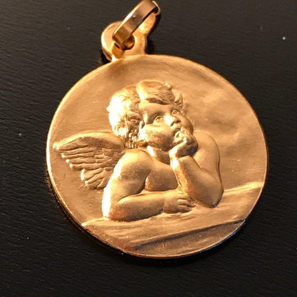 Guardian Angel Silver 925 - Catholic Medal / Charm  Blessed by Pope | Catholically
