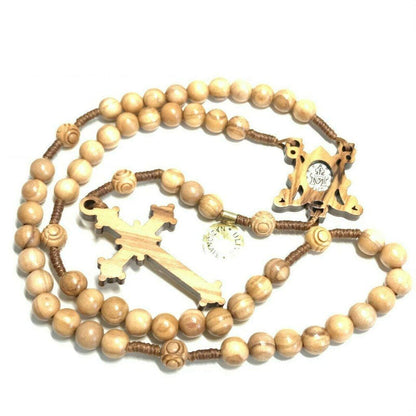 Handmade By Nuns Catholic Virgin Mary Miraculous Medal Rosary Blessed By Pope | Catholically