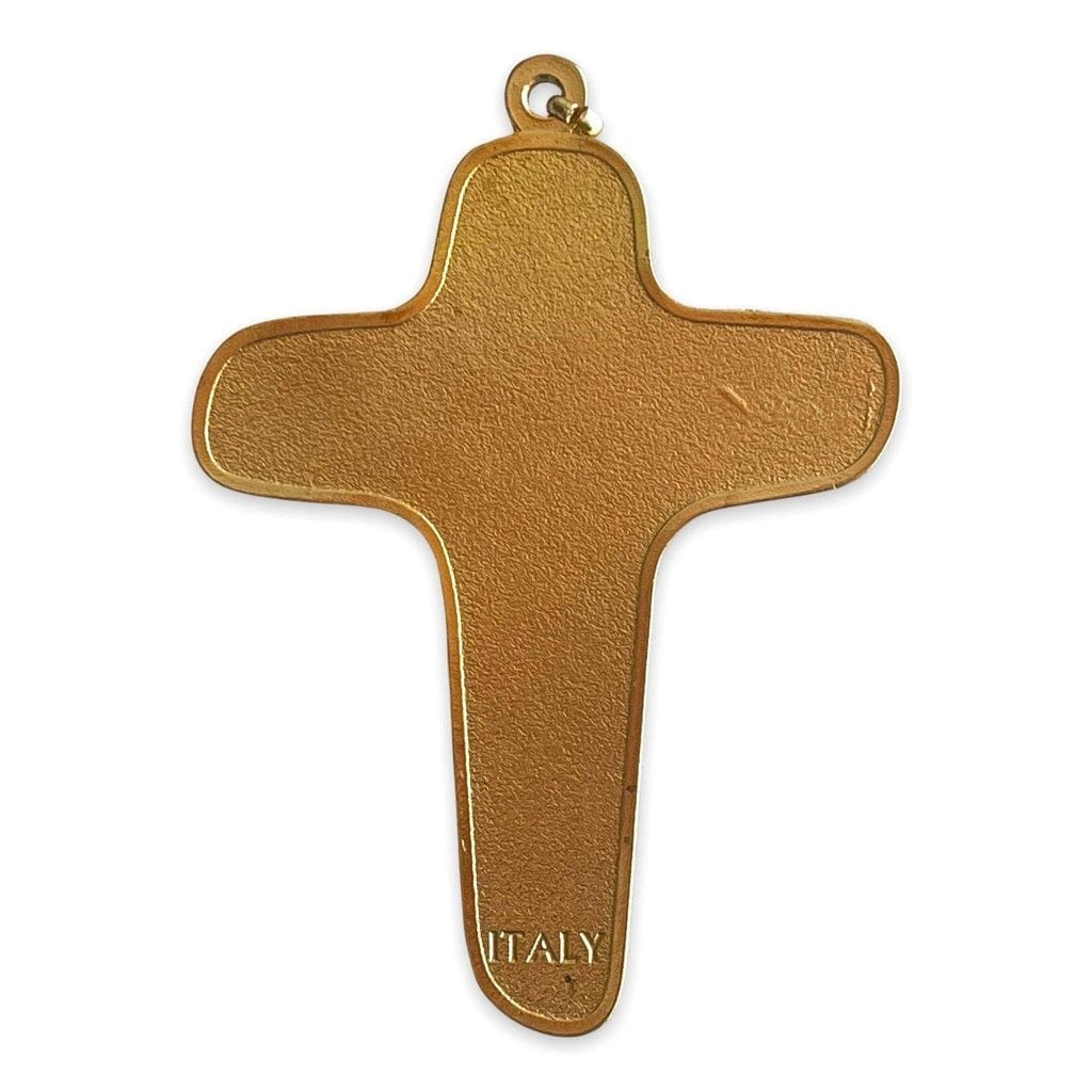 High Quality Sorrowful Mother Pectoral Cross -Crucifix - Blessed by Pope | Catholically