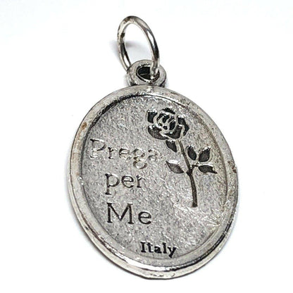 Holy Face Of Jesus  Oviedo  Silver Oxidized Medal Pendant  Blessed By Pope | Catholically