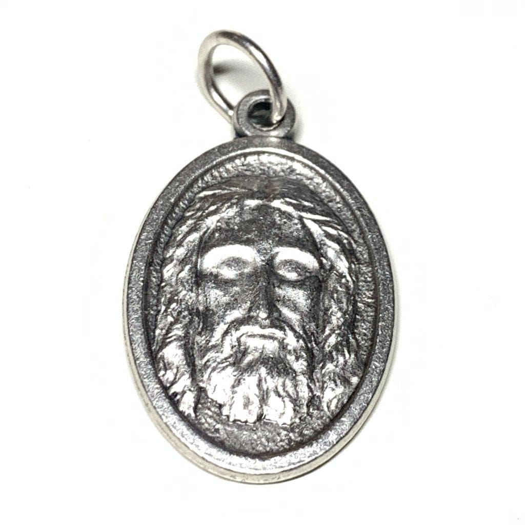 Holy Face of Jesus - Shroud of Turin - Sabana Santa - Medal Pendant - Blessed | Catholically