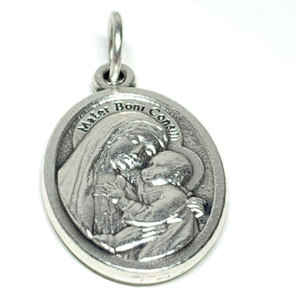 Holy Trinity Medal  Pendant  Catholic Charm - Our Lady Of Good Solace | Catholically