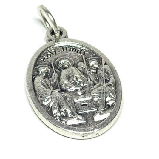 Holy Trinity Medal  Pendant  Catholic Charm - Our Lady Of Perpetual Help | Catholically