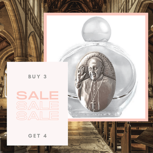 Holy Water 4x SET - Blessed Water - St. Peter Basilica - Catholic Gift | Catholically