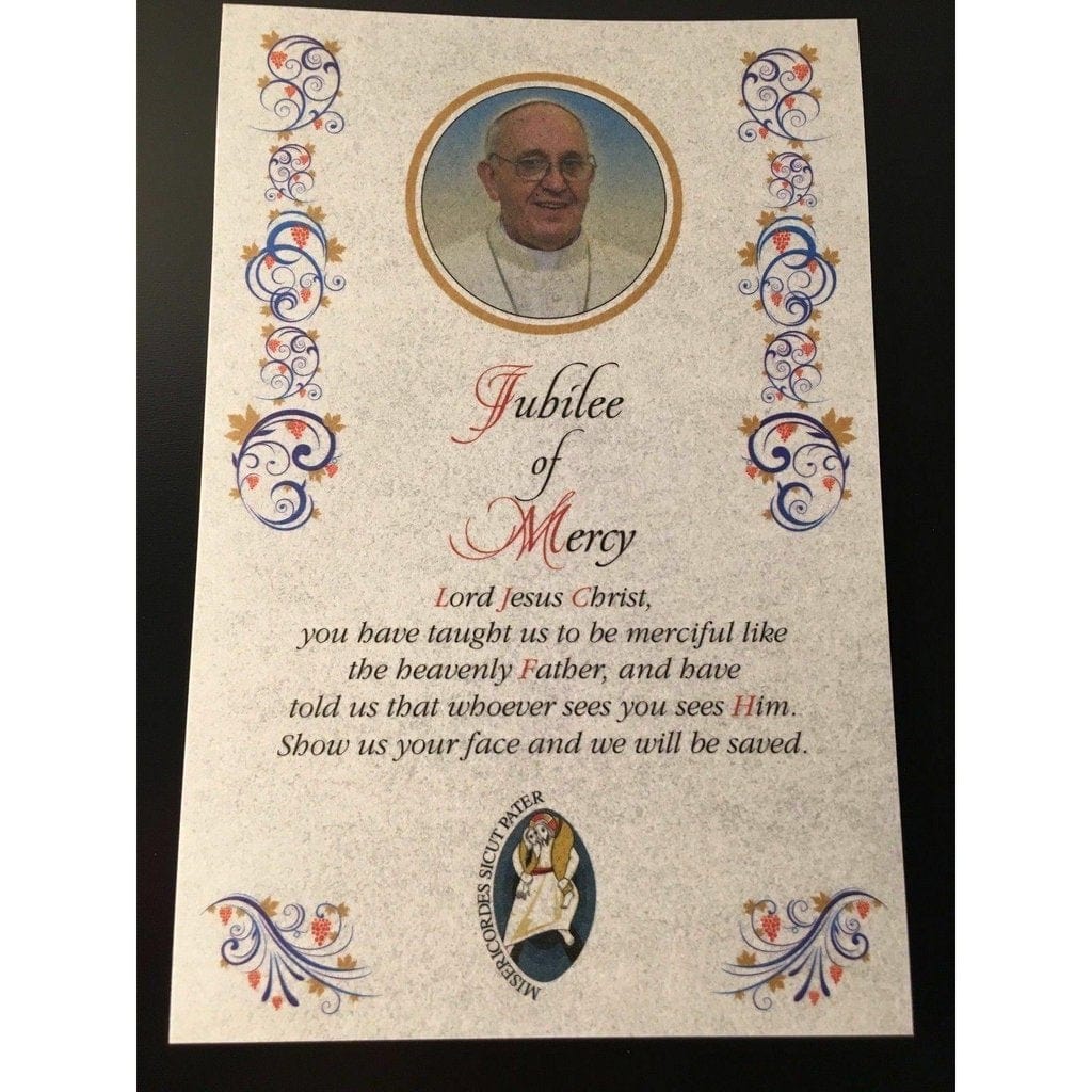 Holy Year Crystal Rosary Blessed by Pope On Rqst - Jubilee Of Mercy 2016 | Catholically