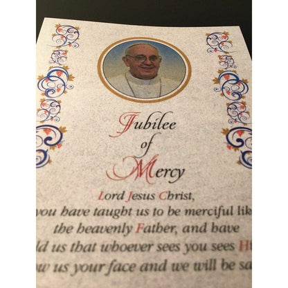 Holy Year Crystal Rosary Blessed by Pope On Rqst - Jubilee Of Mercy 2016 | Catholically