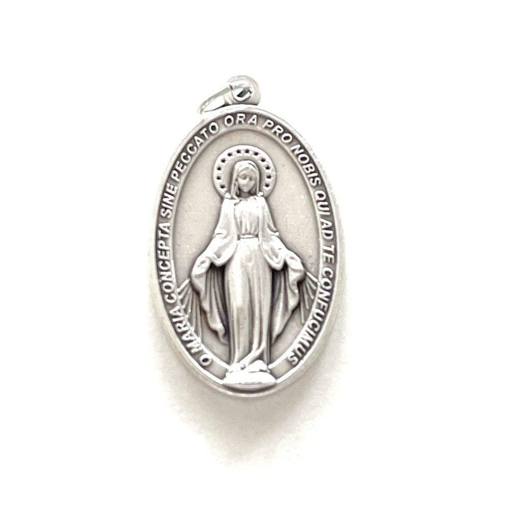 HUGE Miraculous Medal Blessed by Pope - BVM - Virgin Mary | Catholically