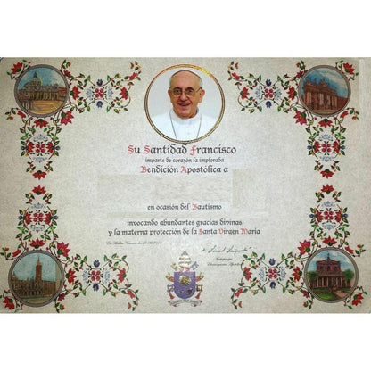 Individueller Handgeschriebener Apostolischer Segen - Papst  Franziskus | Catholically