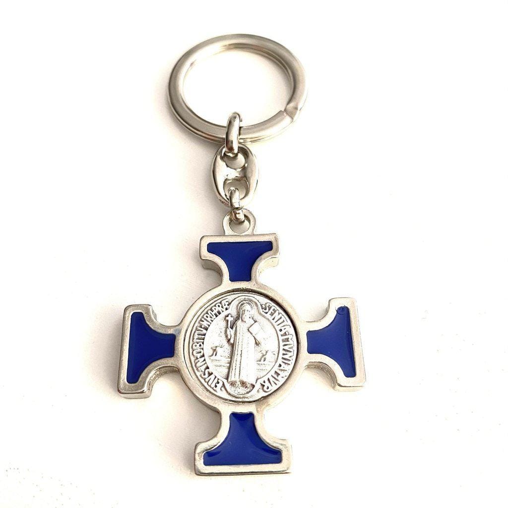 Key chain - Saint Benedict Medallion - Keyring - Exorcism | Catholically