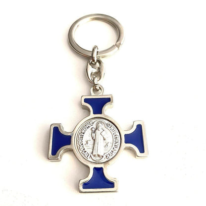 Key chain - Saint Benedict Medallion - Keyring - Exorcism | Catholically