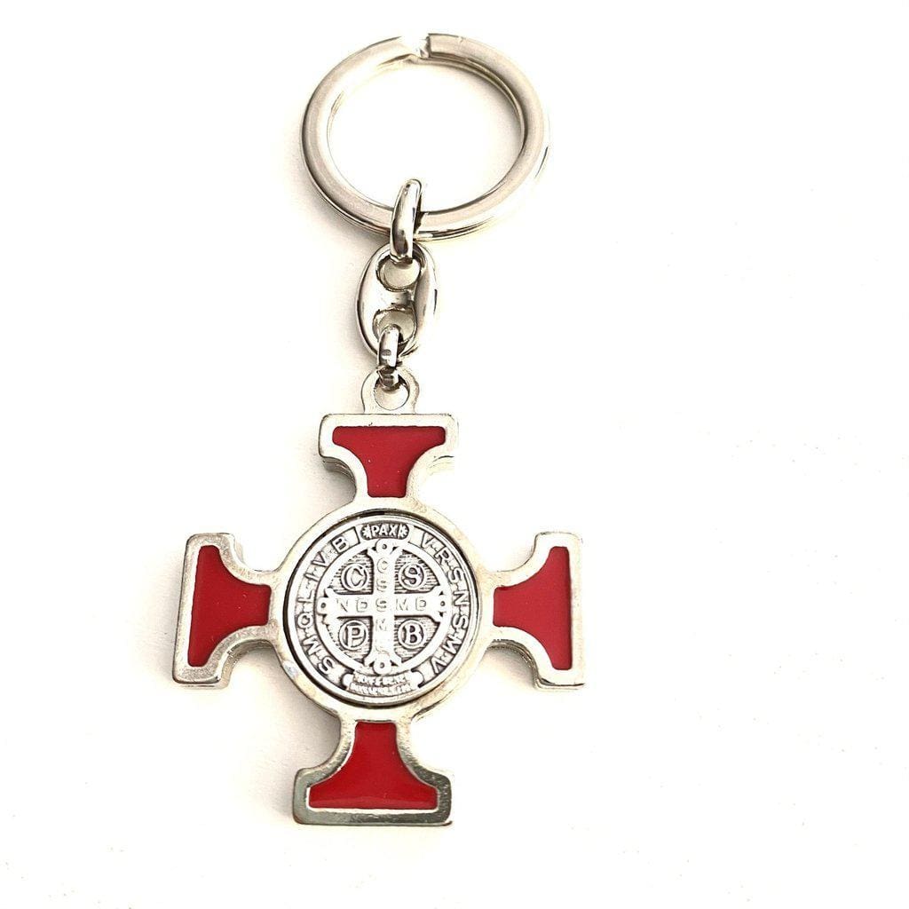 Key chain - Saint Benedict Medallion - Keyring - Exorcism | Catholically