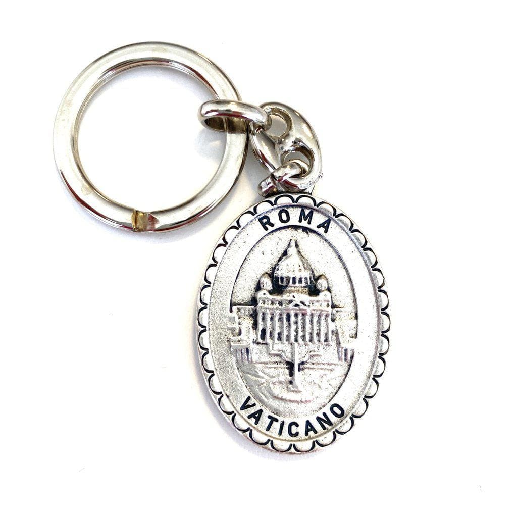 Key Ring - Blessed By Pope - Key chain Our Lady Blessed Virgin Mary | Catholically