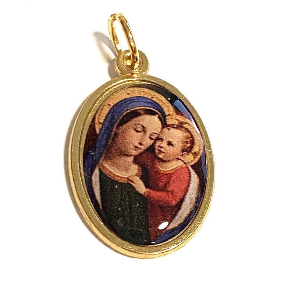 Madonna of The Street - Our Lady Virgin Mary - Catholic Medal | Catholically