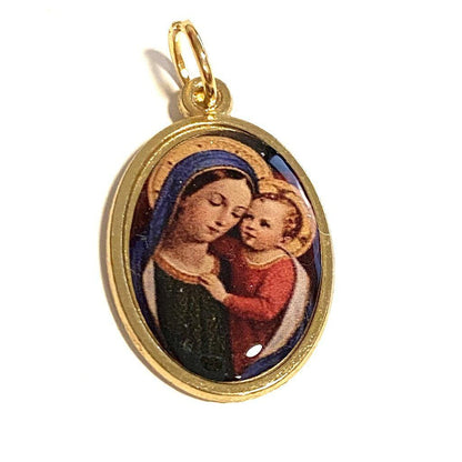 Madonna of The Street - Our Lady Virgin Mary - Catholic Medal | Catholically