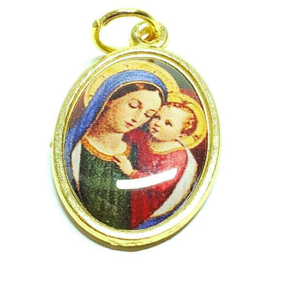Madonna of The Street - Our Lady Virgin Mary - Catholic Medal | Catholically