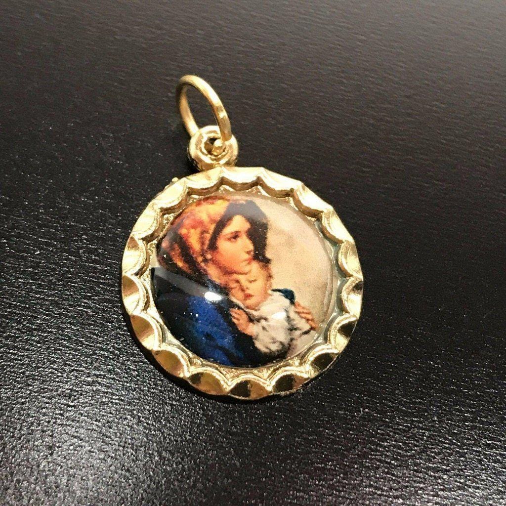 Madonna Of The Streets - Our Lady Virgn Mary Medal - Pendant Catholic Charm | Catholically