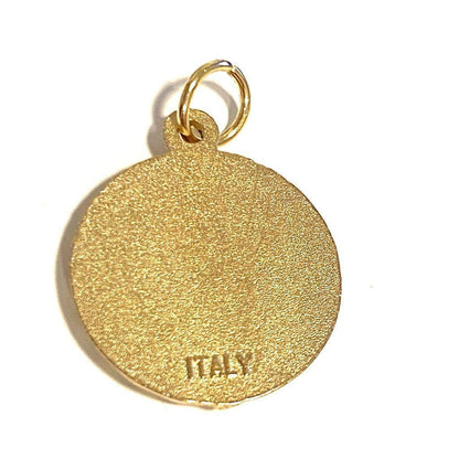 Madonna - Our Lady Virgn Mary Brass Medal - Pendant - Charm | Catholically