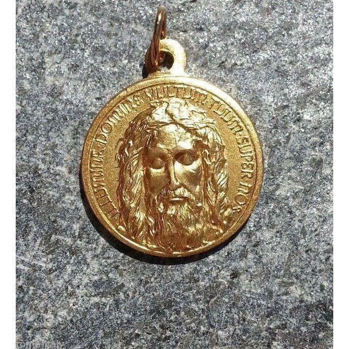 Medal Holy Face Jesus  -Holy Shroud -Santa Faz -Sindone -Oviedo -Volto Santo | Catholically