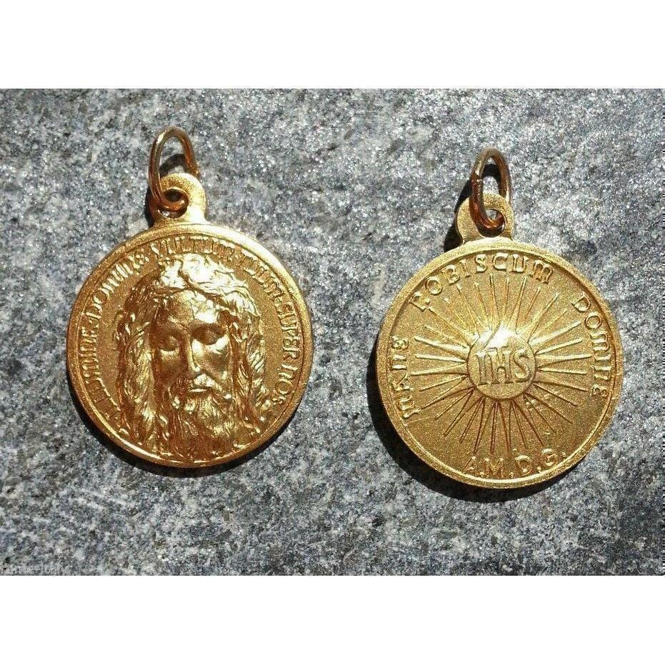Medal Holy Face Jesus  -Holy Shroud -Santa Faz -Sindone -Oviedo -Volto Santo | Catholically
