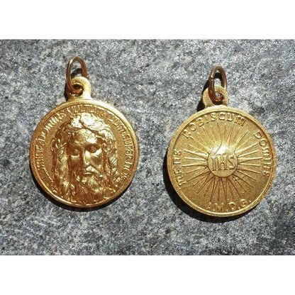 Medal Holy Face Jesus  -Holy Shroud -Santa Faz -Sindone -Oviedo -Volto Santo | Catholically