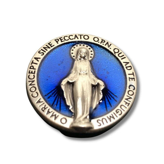 Miraculous Medal  Car Magnet  Medalla Milagrosa  Blessed By Pope Our Lady | Catholically