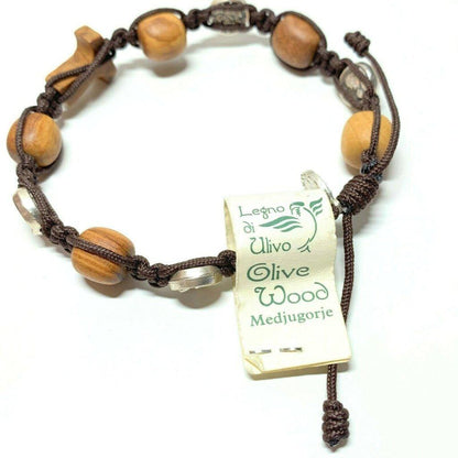 Miraculous Medal Tau Bracelet From Medjugorje - Medalla - Blessed | Catholically