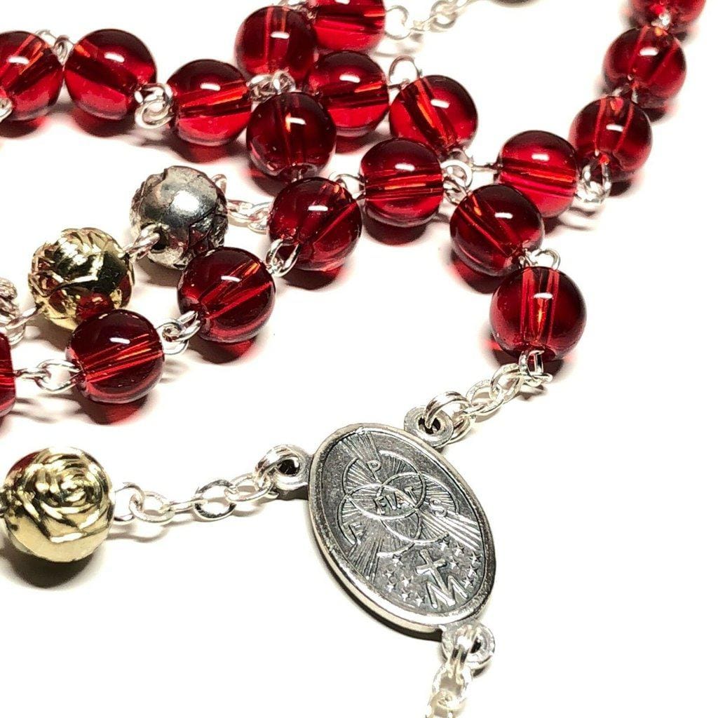 Mystery Holy Ghost Rosary Blessed By Pope - Devotional Chaplet | Catholically