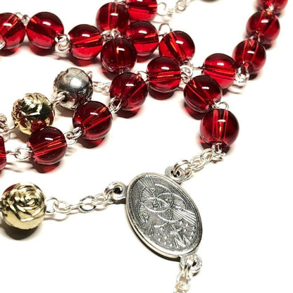 Mystery Holy Ghost Rosary Blessed By Pope - Devotional Chaplet | Catholically