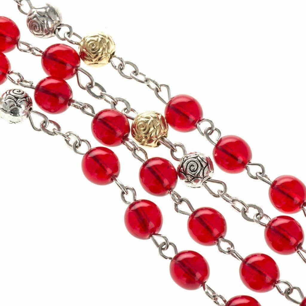 Mystery Holy Ghost Rosary Blessed By Pope - Devotional Chaplet | Catholically