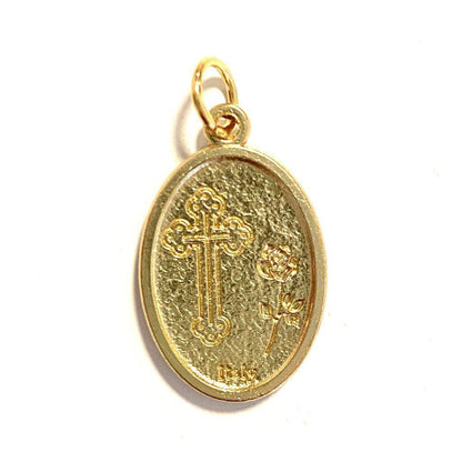 Our Lady of Fatima Medal - Pendant - Charm - Blessed By Pope On Request | Catholically
