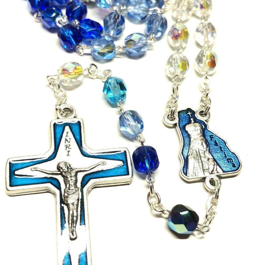 Our Lady Of Fatima Rosary Blessed by Pope Virgin Mary Bvm | Catholically