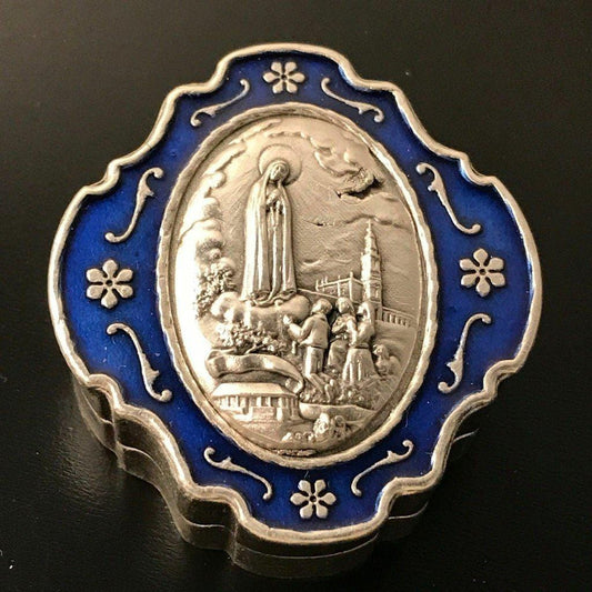 Our Lady Of Fatima Virgin Mary -Tiny Blessed Rosary - Jacinta Lucy Francisco | Catholically