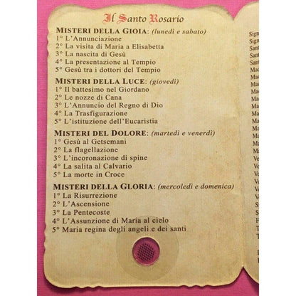 Our Lady Of Loreto -Virgo Lauretana - Blessed Holy Card W/ Relic - Aviator | Catholically