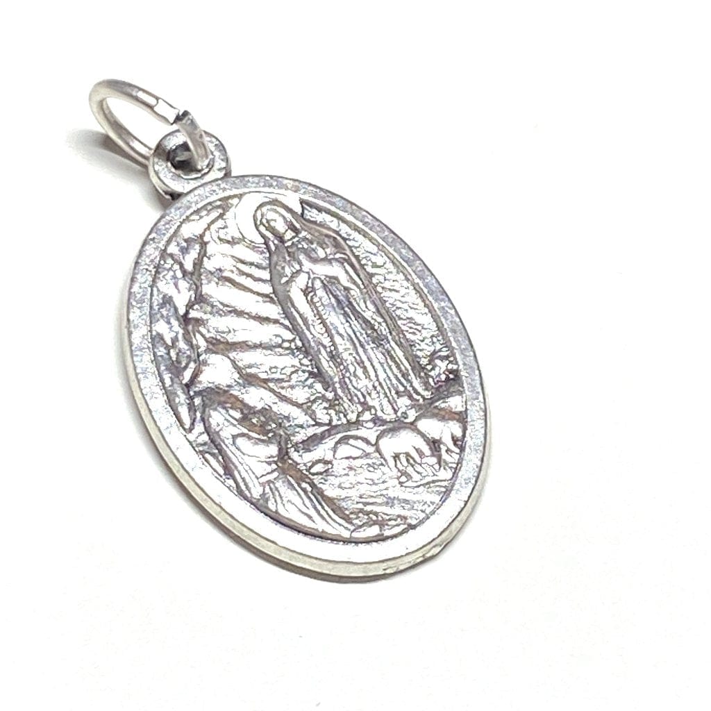 Our Lady Of Lourdes Medal - St. Bernadette - Pendant - Charm | Catholically