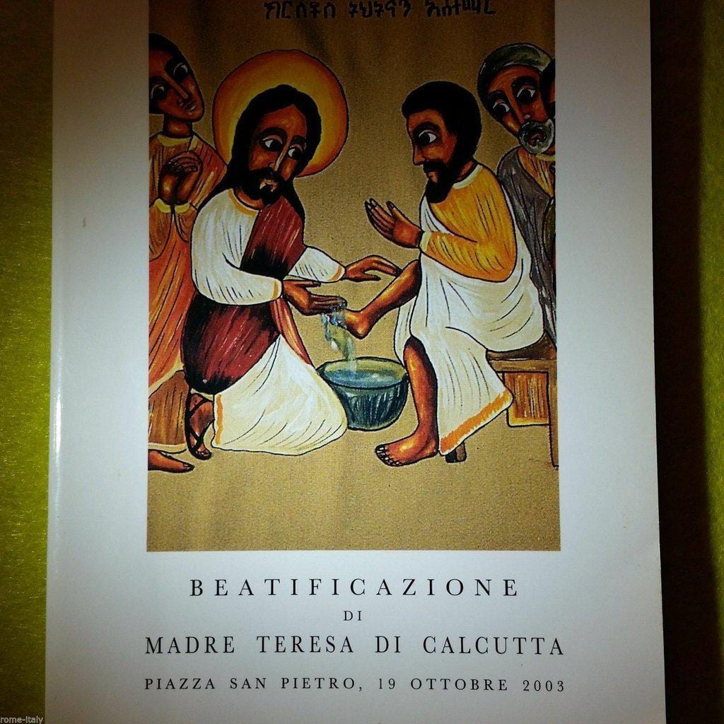 Pope Francis Canonization Mass Booklet St Mother Teresa Theresa Of Calcutta | Catholically