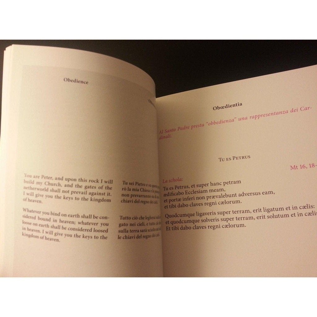 Pope Francis Inauguration Ministry Mass Booklet 03-19-13 Installment | Catholically