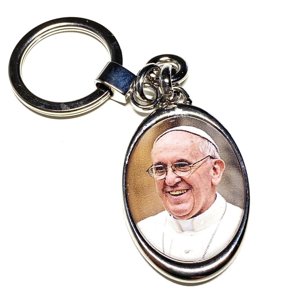 Pope Francis Key Ring - High Quality Keychain - Blessed by Pope | Catholically