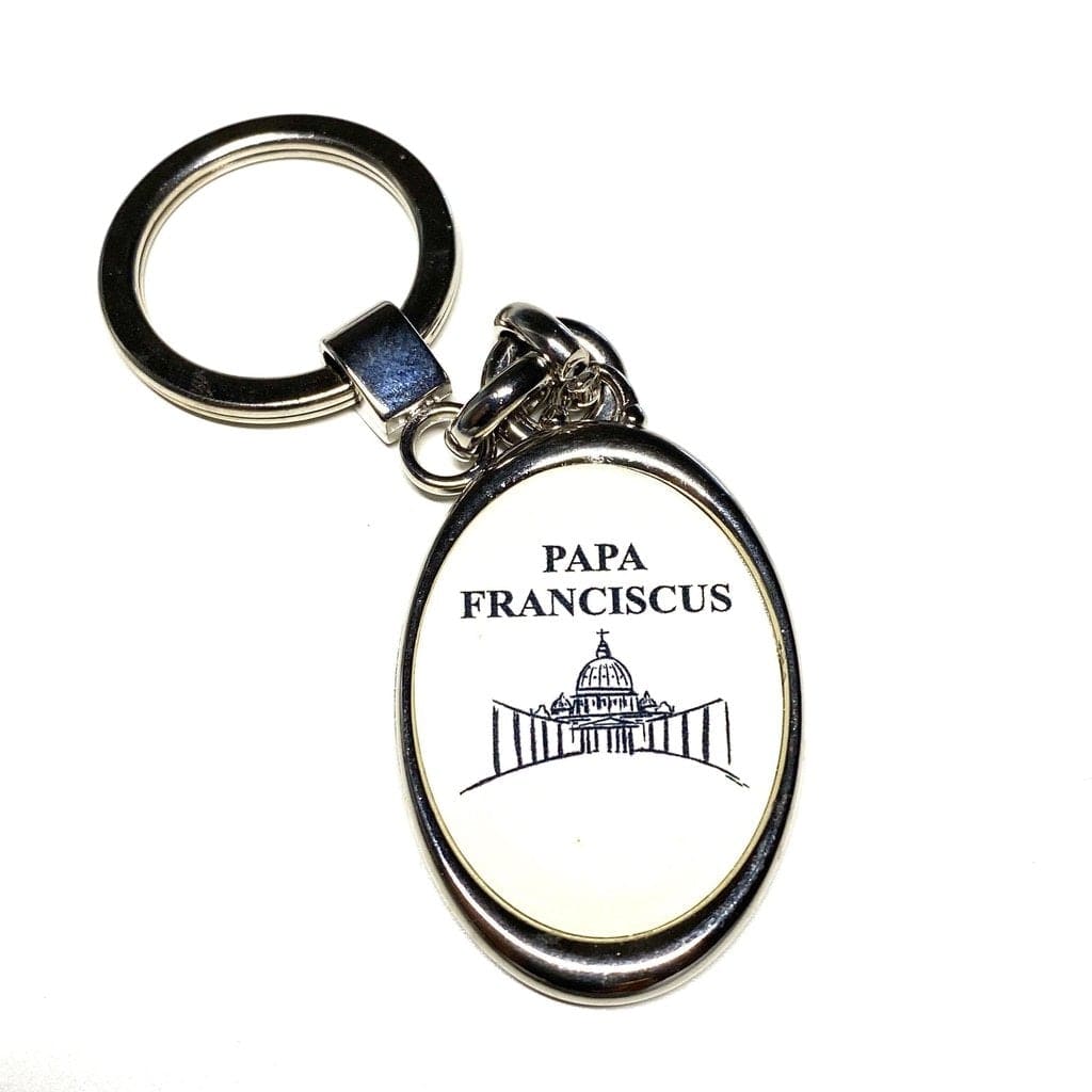 Pope Francis Key Ring - High Quality Keychain - Blessed by Pope | Catholically