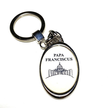 Pope Francis Key Ring - High Quality Keychain - Blessed by Pope | Catholically