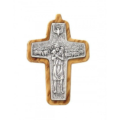 Pope Francis Original Pectoral Cross - Good Pastor Vedele Crucifix | Catholically