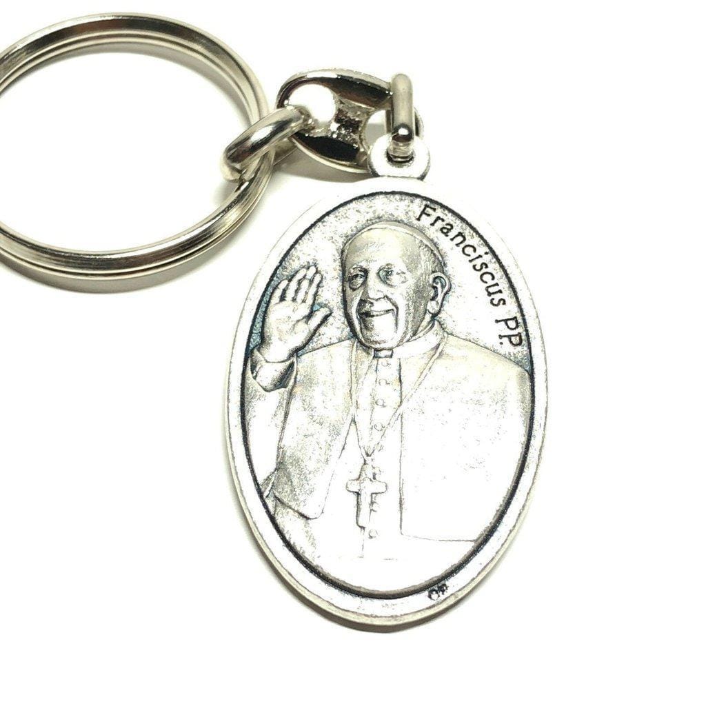 Pope Francis & St. Francis Huge 1.5" Medal - Blessed B Pope Francis -Catholic | Catholically