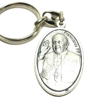 Pope Francis & St. Francis Huge 1.5" Medal - Blessed B Pope Francis -Catholic | Catholically