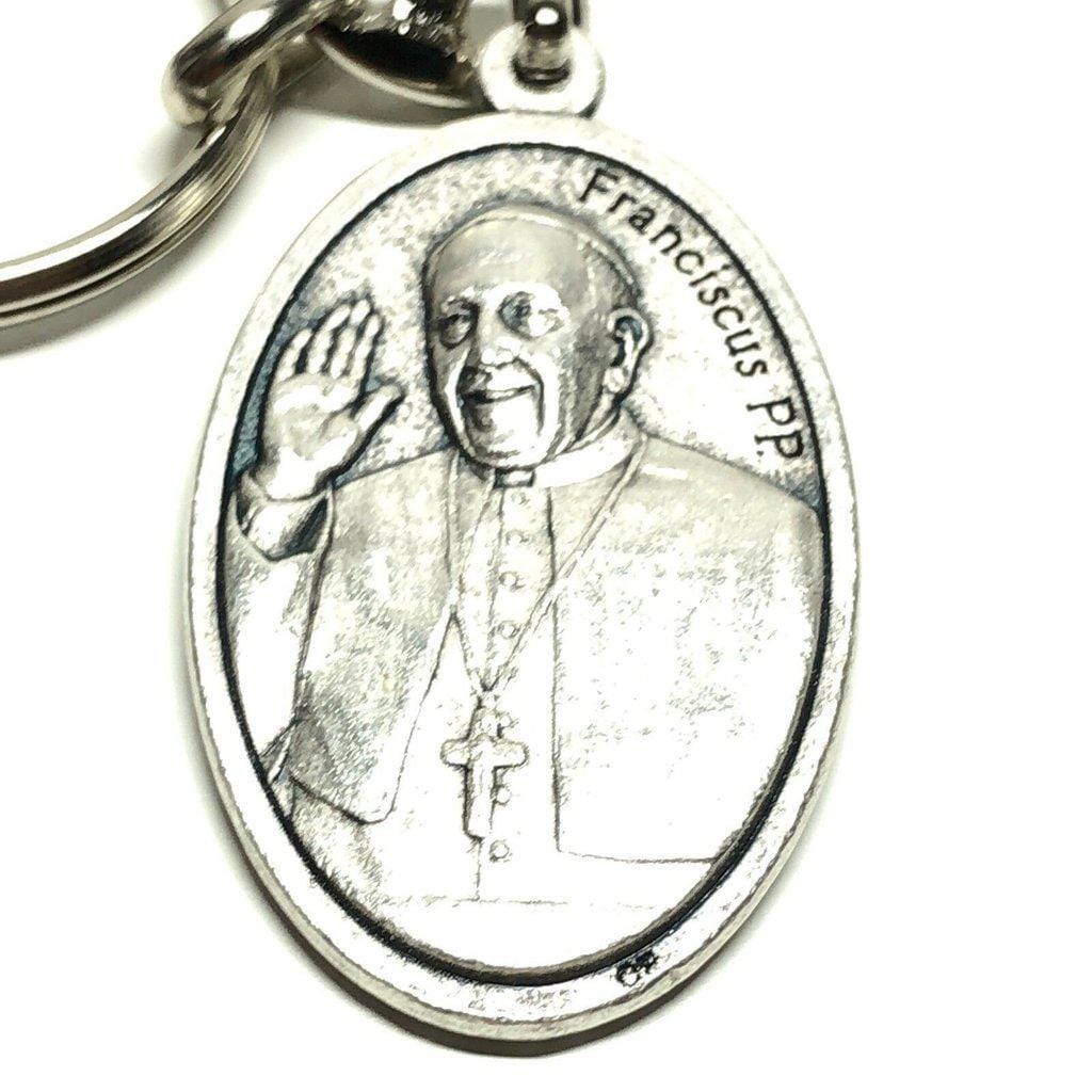 Pope Francis & St. Francis Huge 1.5" Medal - Blessed B Pope Francis -Catholic | Catholically