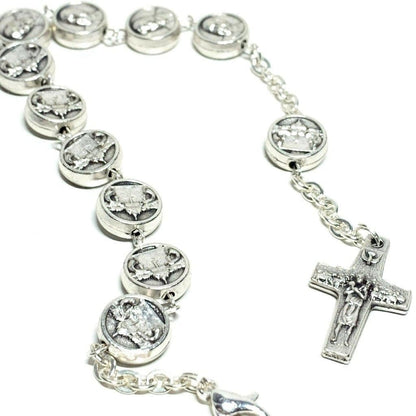 Pope Francis Ten Beads Hand Rosary  Blessed By Pope  Prayer Beads | Catholically