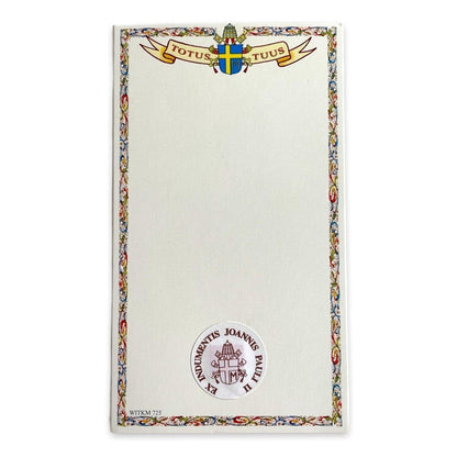 Pope St. John Paul Ii Holy Card W/ Second Class Relic - Nun Estate | Catholically