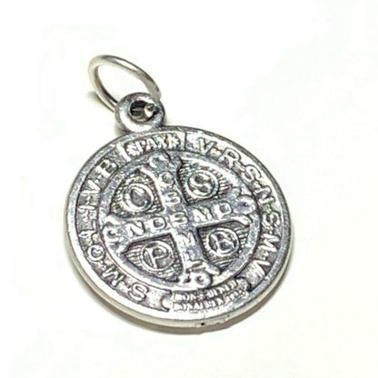 Red St. Benedict 1" Medal Pendant Medalla-Catholic Exorcism -Blessed By Pope | Catholically