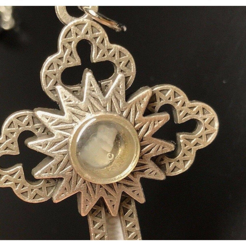 Relic Cross From Bethlehem Crucifix Parts - Blessed - Pendant | Catholically