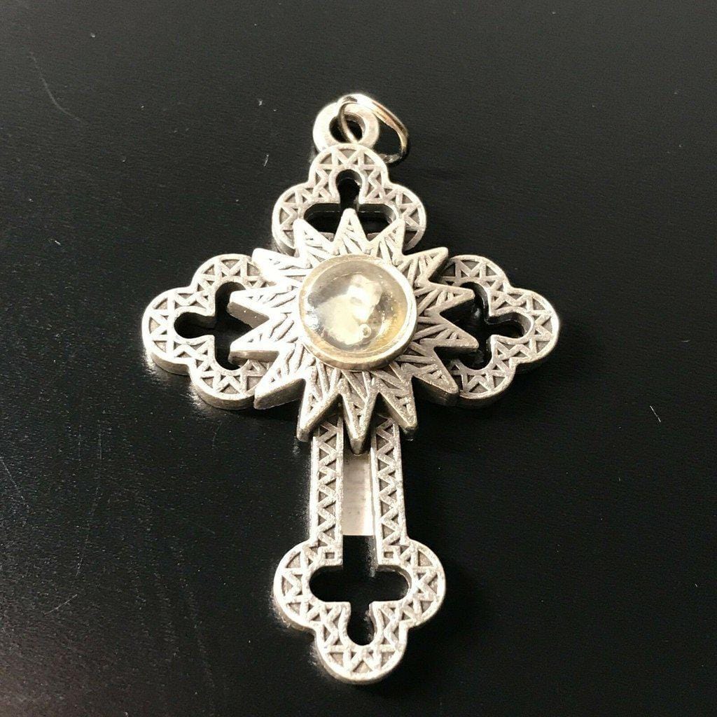 Relic Cross From Bethlehem Crucifix Parts - Blessed - Pendant | Catholically