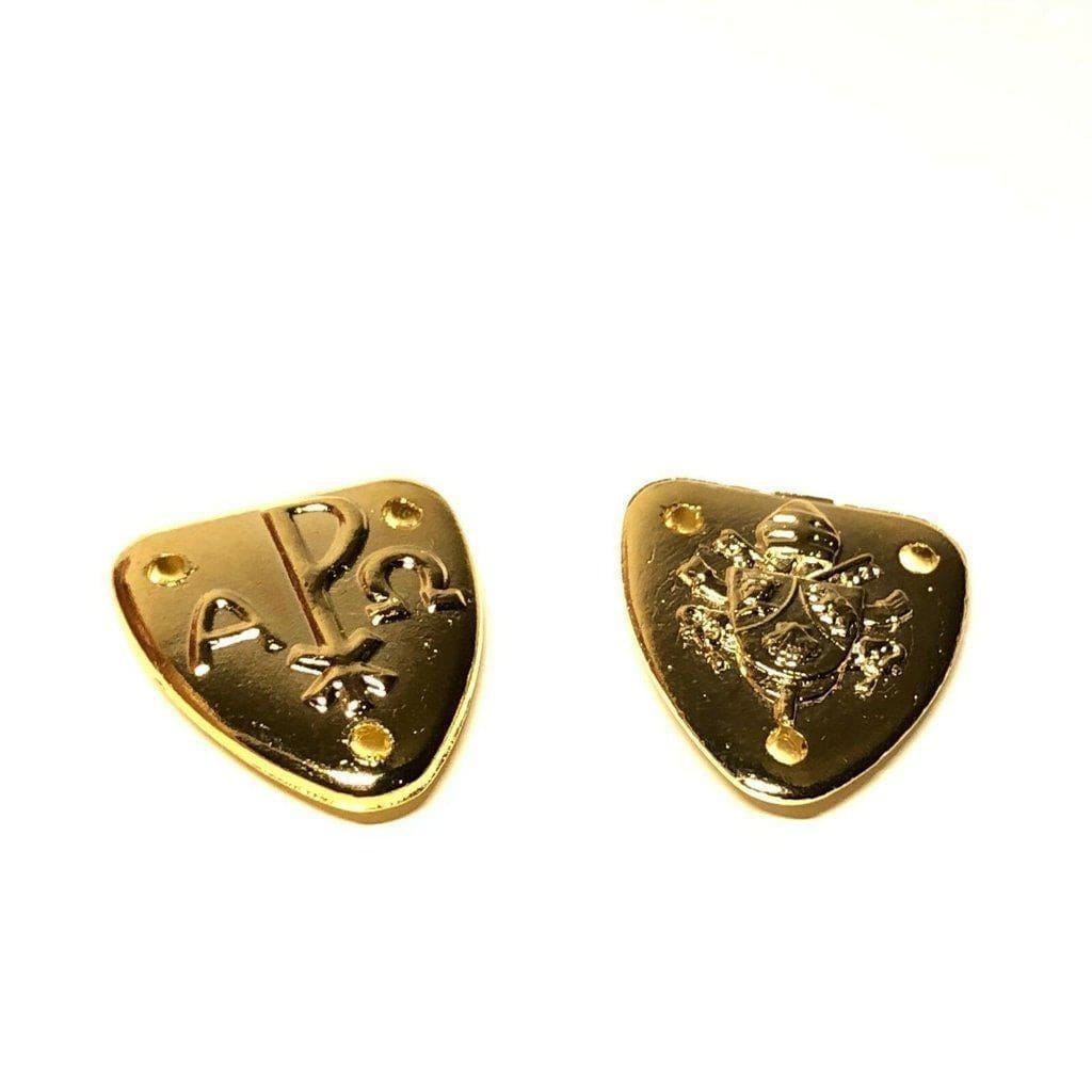 Rosary Center Vatican Coat Of Arms + Chi-Rho - Parts - Catholic | Catholically